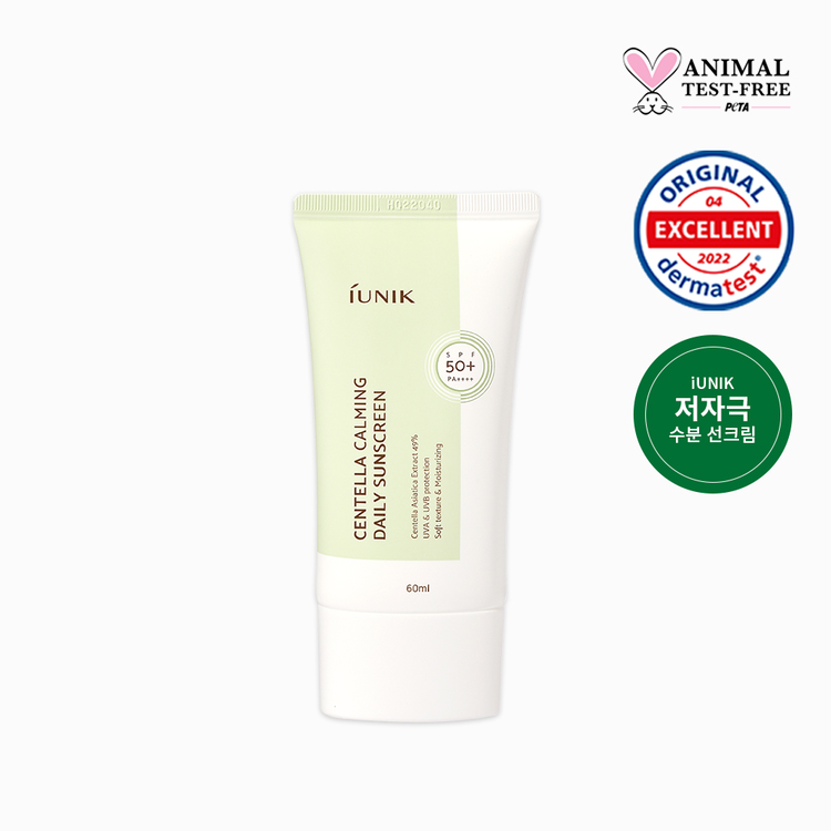 Iunik Centella Calming Daily sunscreen SPF 50++ (60ml)
