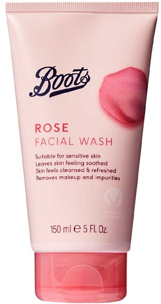 Boots Rose Facial Wash 150ml